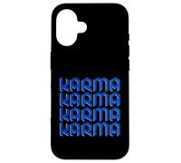 KARMA Ceremony Blue Karmic Spread Good Vibes Positive Energy Case for iPhone 16