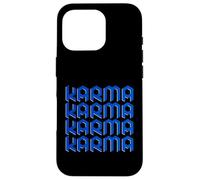 KARMA Ceremony Blue Karmic Spread Good Vibes Positive Energy Case for iPhone 16 Pro