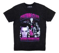 Karma Chameleon Stone Wash T-Shirt Boy George Black XXL