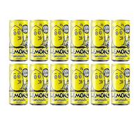 Karma Cola Organic Lemony Lemonade Fairtrade Fizzy Drink Cans 250ml (24 Pack)