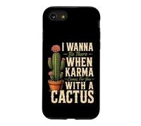 Karma Comes For You With A Cactus Funny Rude Plant Gift Case for iPhone SE (2020) / 7/8