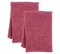 Karma, Dinner Size Cloth Napkins, Decorative Guest Napkins for Party, Dinner, Baby Shower, Bridal Shower, Garnet