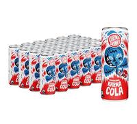 Karma Drinks Karma Cola - 24 x 250ml Cans - Natural Fizzy Soft Drinks, Fairtrade, Organic & Vegan