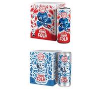 Karma Drinks Karma Cola & Sugar Free Cola Fizzy Drink Bundle, 8 x 250ml