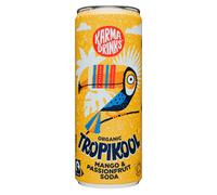 Karma Drinks Organic Tropikool Mango & Passion Fruit Soda - 250ml