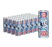 Karma Drinks Sugar Free Karma Cola (250ml x 24 Cans Soft Drink) - Gluten Free Soft Drinks, Natural Ingredients, FairTrade, Vegan Friendly, No GMO, Carbonated Fizzy Drinks 24 Pack
