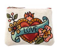 Karma Embroidered Carry All, Heart, Heart, Embroidered Carry All