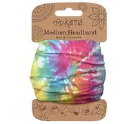 Karma Gifts Half Headband, Multi Color Tie Dye, Polyester