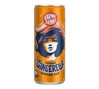Karma Gingerella Ginger Ale Can 250ml [Pack of 24]