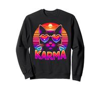 Karma is a Cat T Shirt | Fun and Stylish Cat Lover Tee Sweatshirt