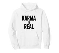 Karma Is Real Funny For Spiritual Believers Pullover Hoodie