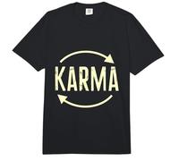 Karma is Watching Inspirational Saying Comfort Colors Adult Heavyweight T-Shirt