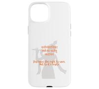 Karma Kiye jaa. Bhagvad Gita Case for iPhone 15 Plus