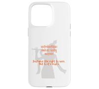 Karma Kiye jaa. Bhagvad Gita Case for iPhone 15 Pro Max
