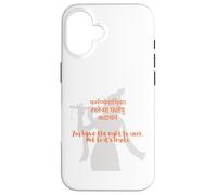 Karma Kiye jaa. Bhagvad Gita Case for iPhone 16
