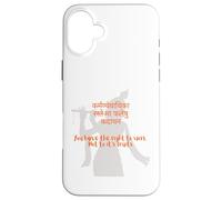 Karma Kiye jaa. Bhagvad Gita Case for iPhone 16 Plus