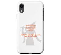 Karma Kiye jaa. Bhagvad Gita Case for iPhone XR