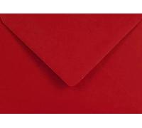 Karma Krafts C5 Red Envelopes - 162 x 229mm 100gsm Gummed Diamond Flap - Fits A5 Cards & Documents - Pack of 10