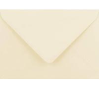 Karma Krafts C7 Ivory Envelopes - 81 × 111mm 100gsm Gummed Envelopes for Cards & Inserts, Pack of 12