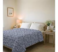 Karma Line Summer Quilt Made in Italy Printed Soft Microfibre Bedspread - Spring Summer Mid-Season Quilt - Elite, Double 250 x 240 cm