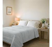 KARMA Line Summer Quilt Made in Italy Printed Soft Microfibre Bedspread - Spring Summer Mid-Season Quilt - Breeze, Double 250 x 240 cm
