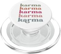 karma men women favorite adjectives funny sassy fun words PopSockets PopGrip for MagSafe