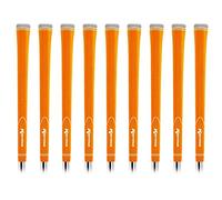 Karma Neion II Orange Golf Grips for Men (9 Pack), Standard Size