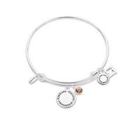 Karma November Birthstone Bangle - Silver