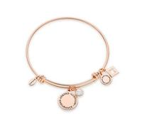 Karma October Birthstone Rose Gold Bangle