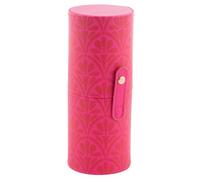 Karma, Portable Makeup Brush Holder Dustproof for Women, Pen Holder for Desk, Sationery and Accessories Desk Storage, Pink Damask