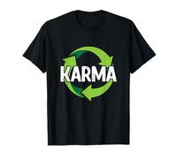 Karma Recycling Meditation Spiritual Ecology Nature Gift T-Shirt