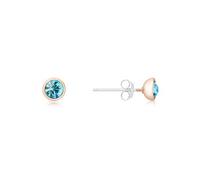 Karma Rose Gold March Stud Earrings - Rose Gold