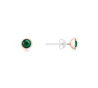 Karma Rose Gold May Stud Earrings - Rose Gold