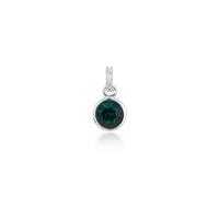 Karma Silver Birthstone Charm - May
