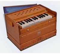 Karma Store Harmonium BINA Standard, 2 Octaves, 27 Notes, Mini, Double Bellows for Kirtan and Sound Healers