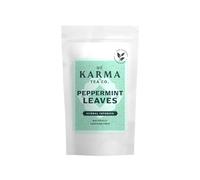 KARMA TEA CO.| Premium Peppermint Loose Leaf Herbal Tea, 40g (32 cups) | Cool, Refreshing, Minty | 100% Natural & Organically Grown | Digestion, Sleep Friendly