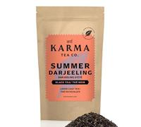 KARMA TEA CO.| Summer Darjeeling Loose Leaf Black Tea, 40g (32 cups) | Muscatel, Honeyed, Luxurious| Rich in Antioxidants & Polyphenols