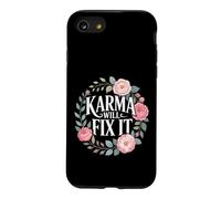 Karma Will Fix It Energy Wisdom Universal - Case for iPhone SE (2020) / 7/8