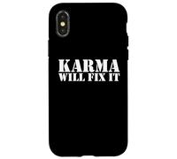 Karma will fix it Meditation Case for iPhone X/XS