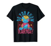 Karma Witchcraft Spells Halloween Costume Funny Voodoo Doll T-Shirt