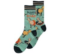 Karma Women's Crew Socks, Goat, One Size