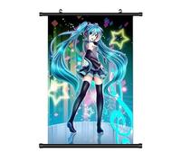 KARMA-X KarmaX Large 60 x 90 cm Vocaloid Kakemono Roll Picture Anime Manga Fabric Poster Wallscroll Poster Wall Decoration Gift Miku Hatsune