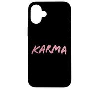 Karma Yoga Statement Quote Hinduism Buddhism Fate Case for iPhone 16 Plus