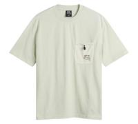 Karma8a Men's Front Pocket T-Shirt White