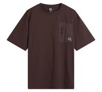 Karma8a Men's Logo Pocket Rue T-Shirt Brown