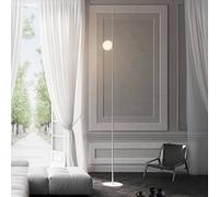 Karman Atmosphere floor lamp, white, 178 cm, plastic