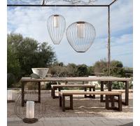 Karman Cell - cage hanging light, Ø 84 cm, bronze