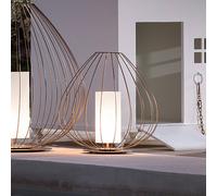 Karman Cell - floor lamp with cage Ø 57 cm, bronze