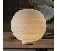 Karman Designer glass table lamp Braille, 25 cm