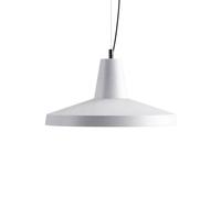 Karman Gangster pendant light, white, Ø 50 cm, ceramic, E27